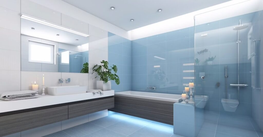 1570012228 renovation man salle de bain bleu min 1